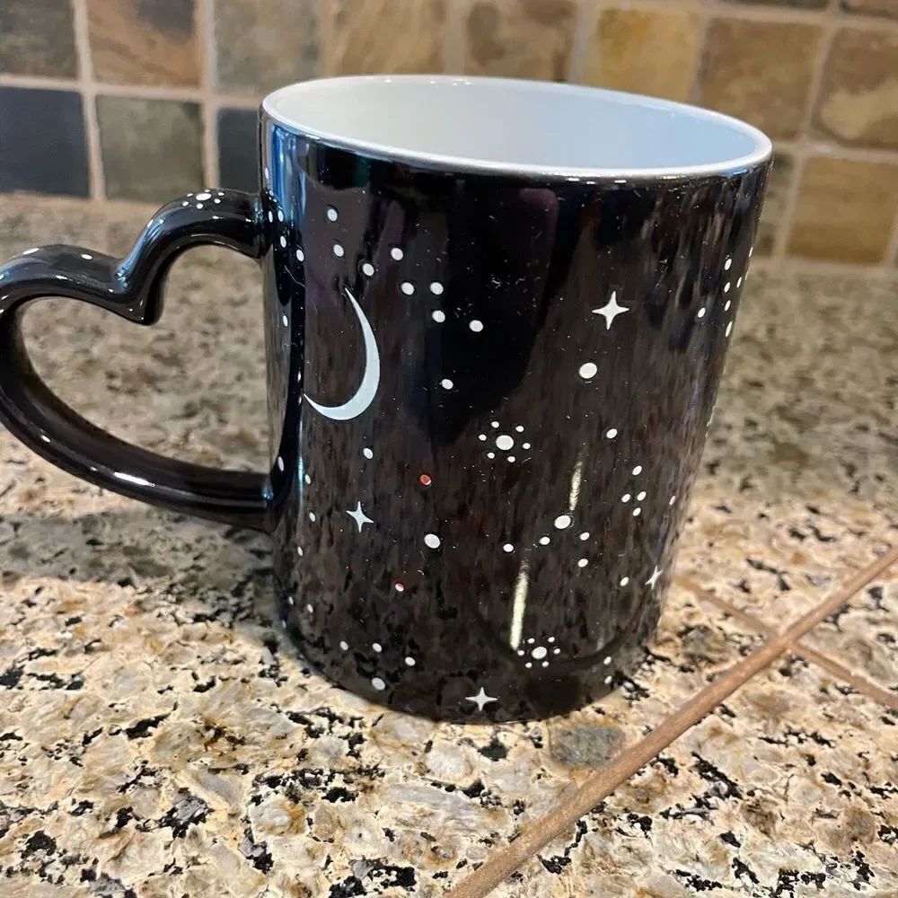 Custom Moon Heart Mug